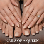 Nails Of A Queen ( Hand ext + Feet gel Polish)