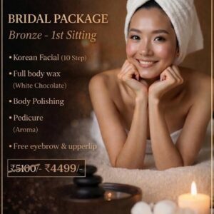 BRIDAL PACKAGE Bronze -1st Sitting
