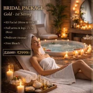 BRIDAL PACKAGE Gold -1st Sitting