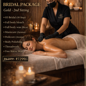 BRIDAL PACKAGE Gold -2nd Sitting