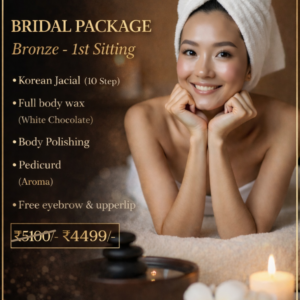 BRIDAL PACKAGE Bronze -1st Sitting